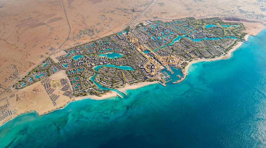 المخطط العام لمشروع علم الروم على الساحل الشمالي